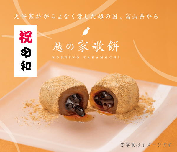 大野屋 越の家歌餅